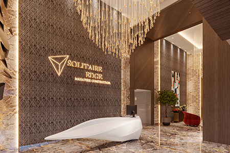 Double Height Air Conditioned
Entrance Lobby
